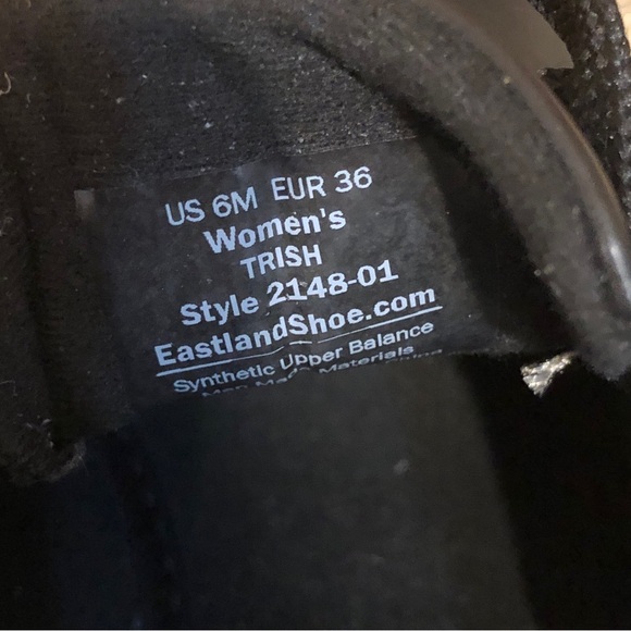 Eastland boots dress shoes women size 6 black heeled Y2K - Picture 5 of 6